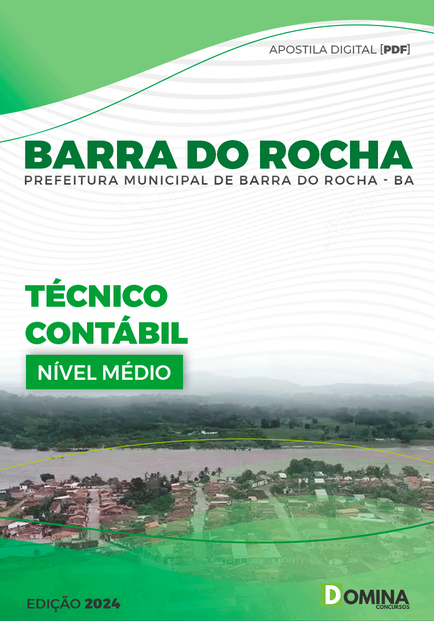 Apostila Técnico Contábil Barra do Rocha BA 2024