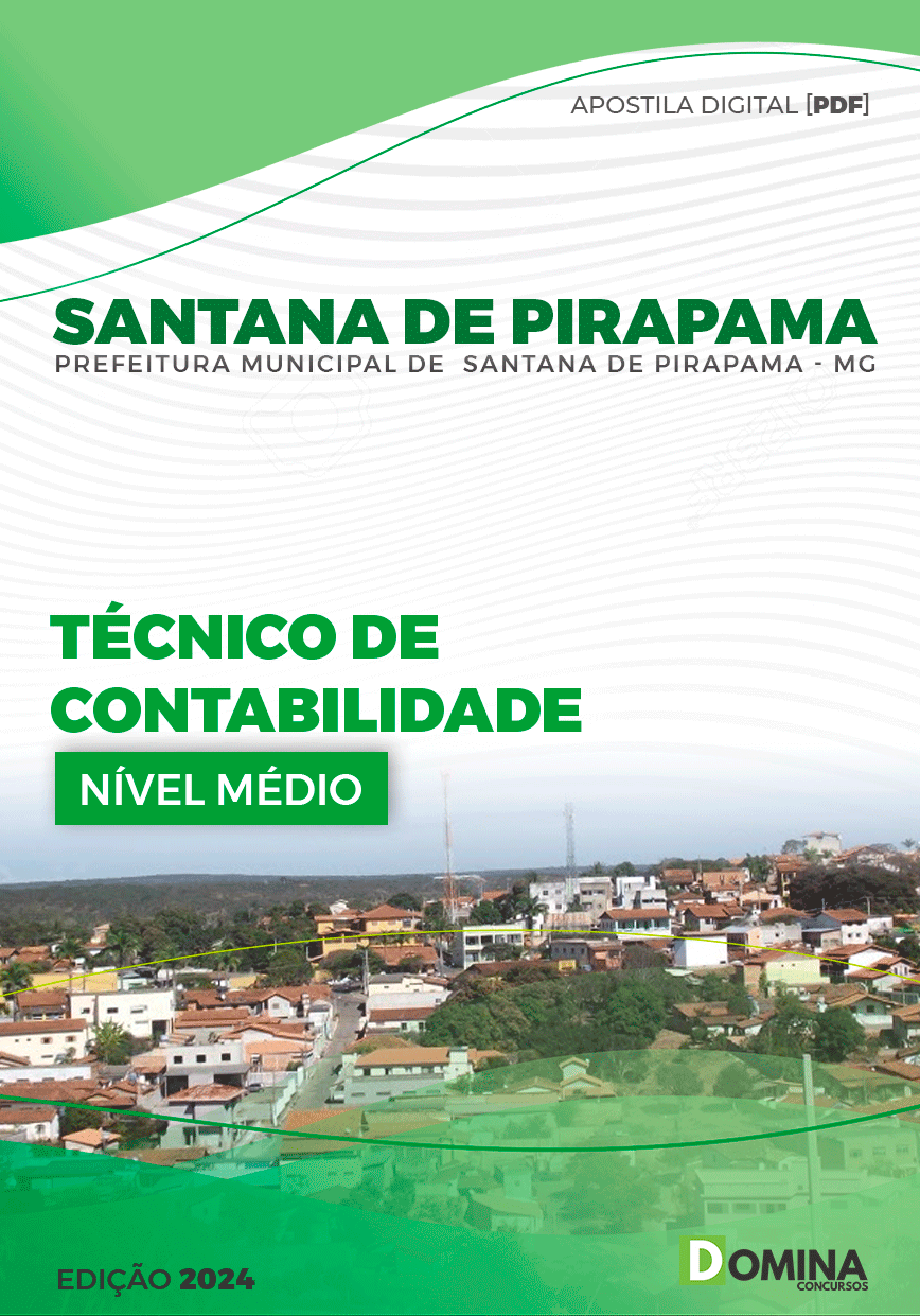 Apostila Técnico de Contabilidade Santana de Pirapama MG 2024