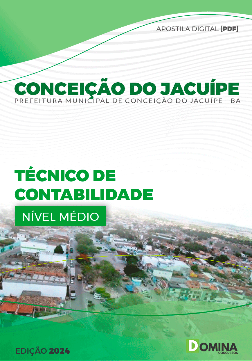 Apostila Técnico de Contabilidade Conceição do Jacuípe BA 2024