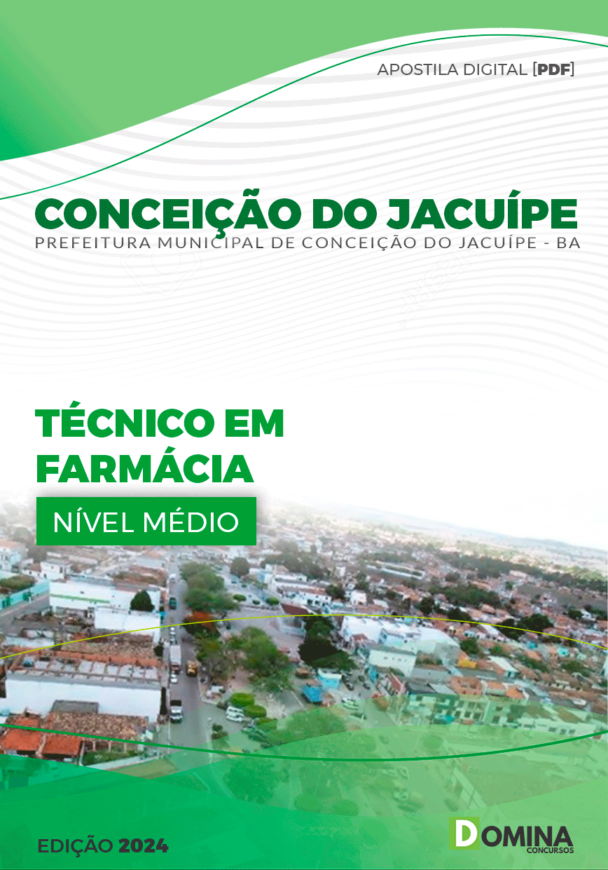 Apostila Técnico em Farmácia Conceição do Jacuípe BA 2024