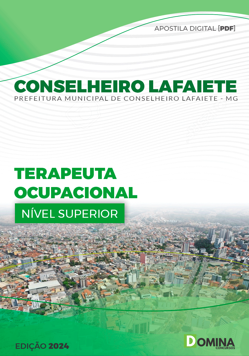 Apostila Terapeuta Ocupacional Conselheiro Lafaiete MG 2024