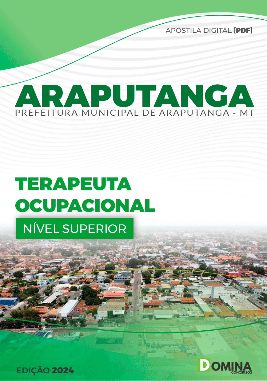 Apostila Terapeuta Ocupacional Araputanga MT 2024