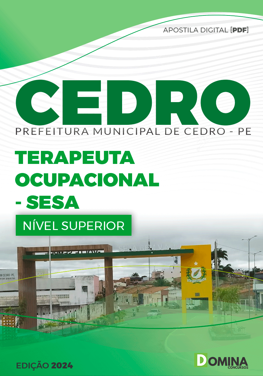 Apostila Terapeuta Ocupacional Cedro PE 2024