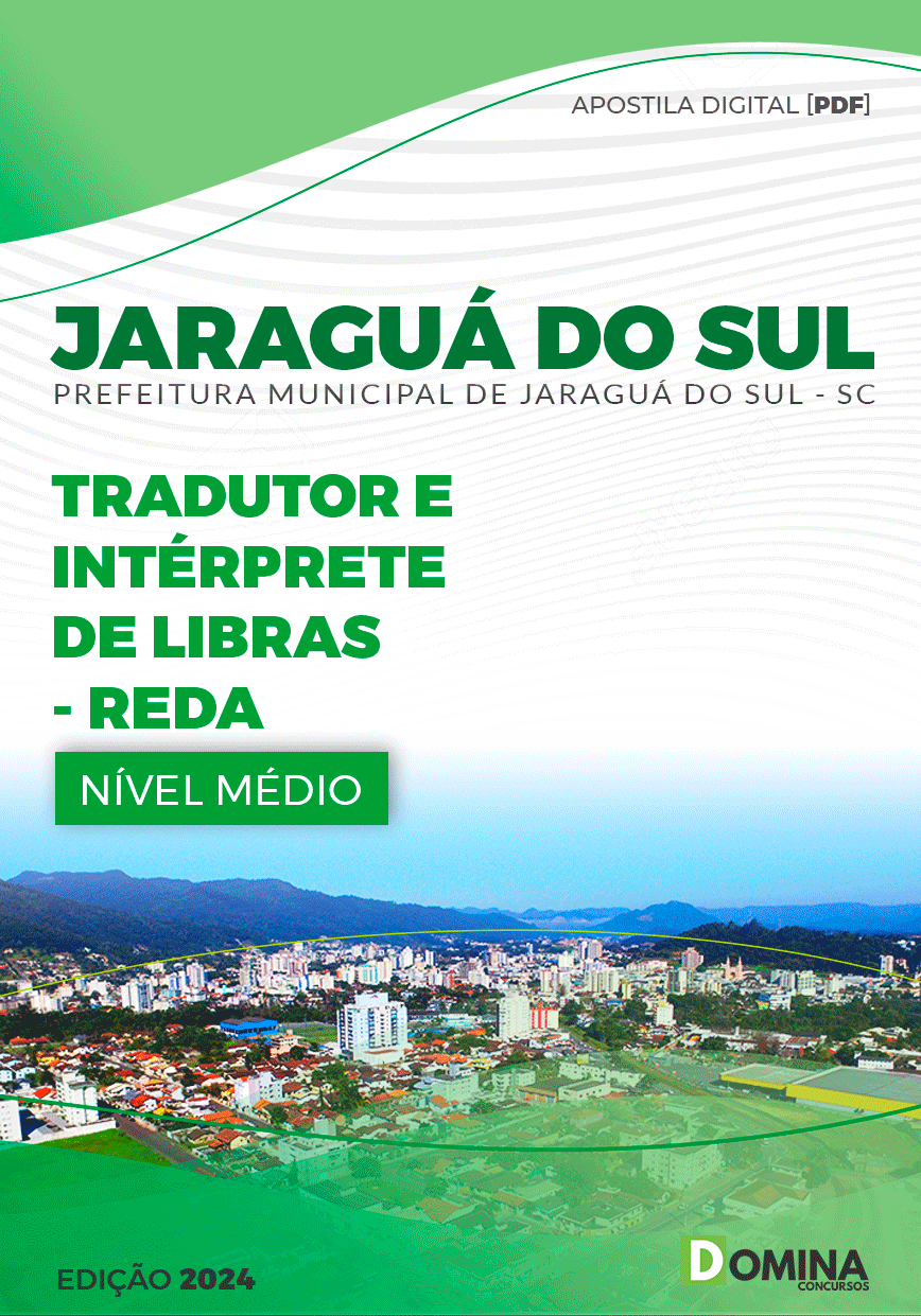 Apostila Tradutor e Intérprete de LIBRAS Jaraguá do Sul SC 2024