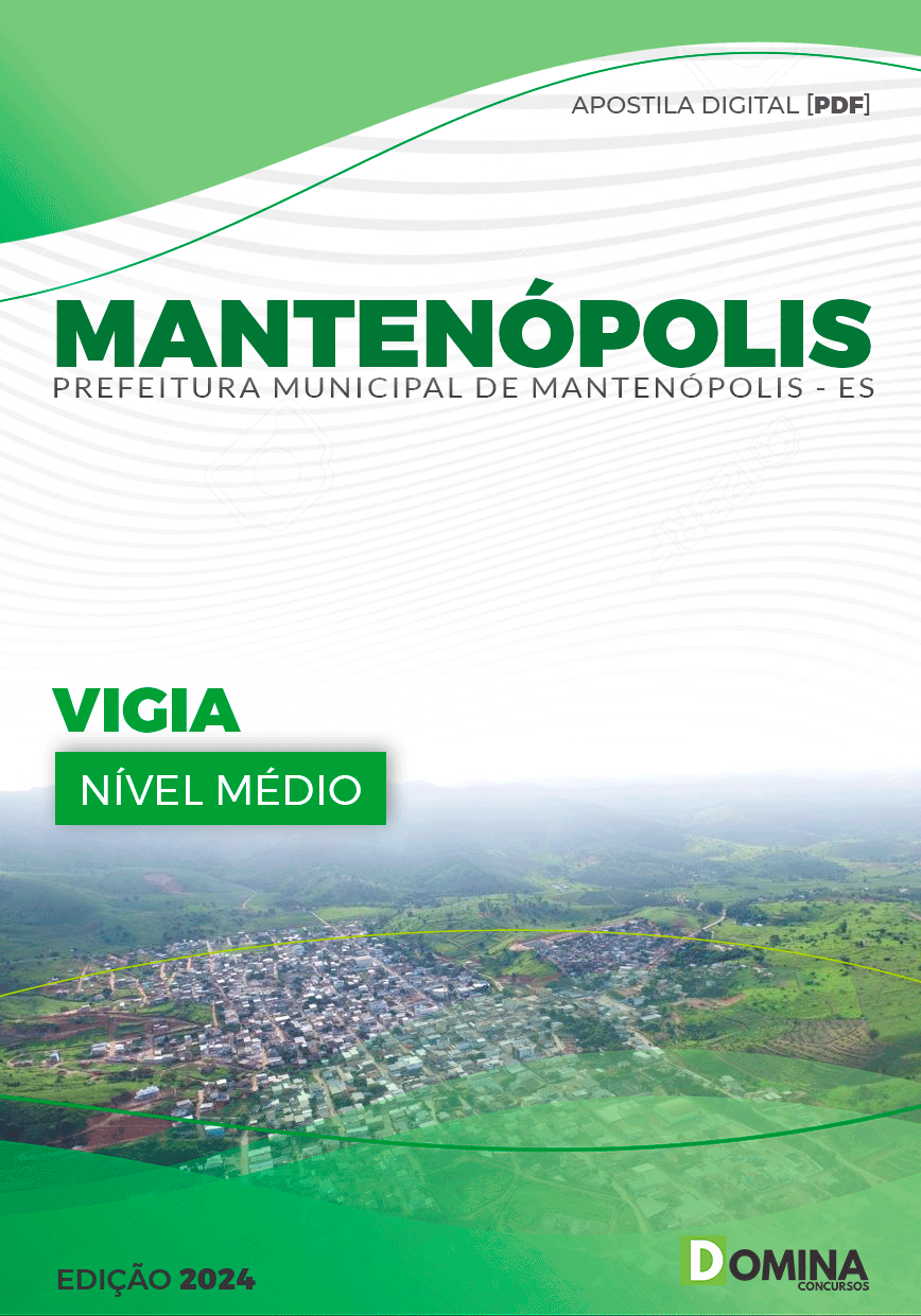 Apostila Vigia Mantenópolis ES 2024