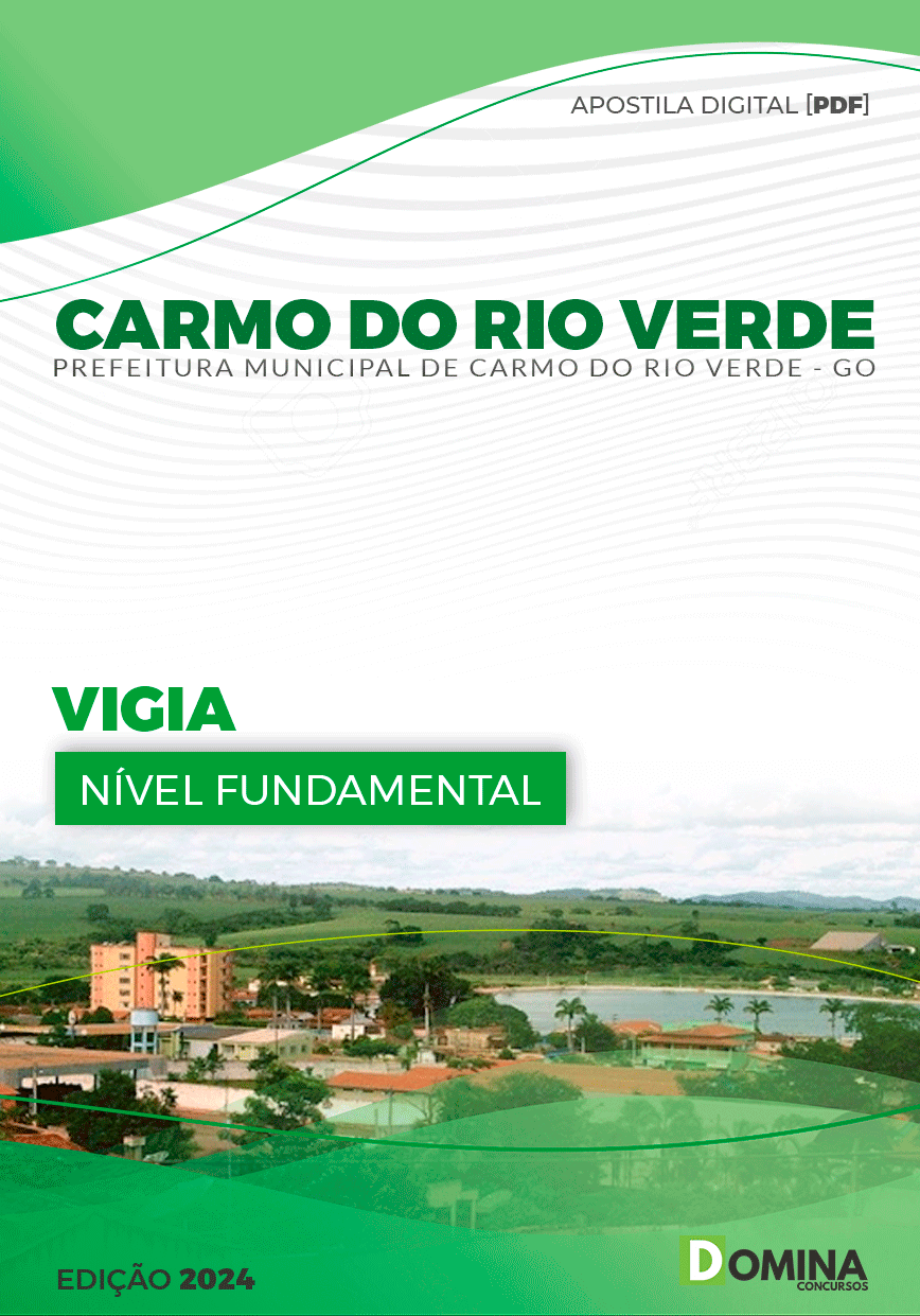 Apostila Vigia Carmo do Rio Verde GO 2024