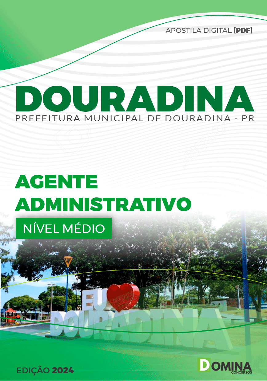 Apostila Agente Administrativo Douradina PR 2024