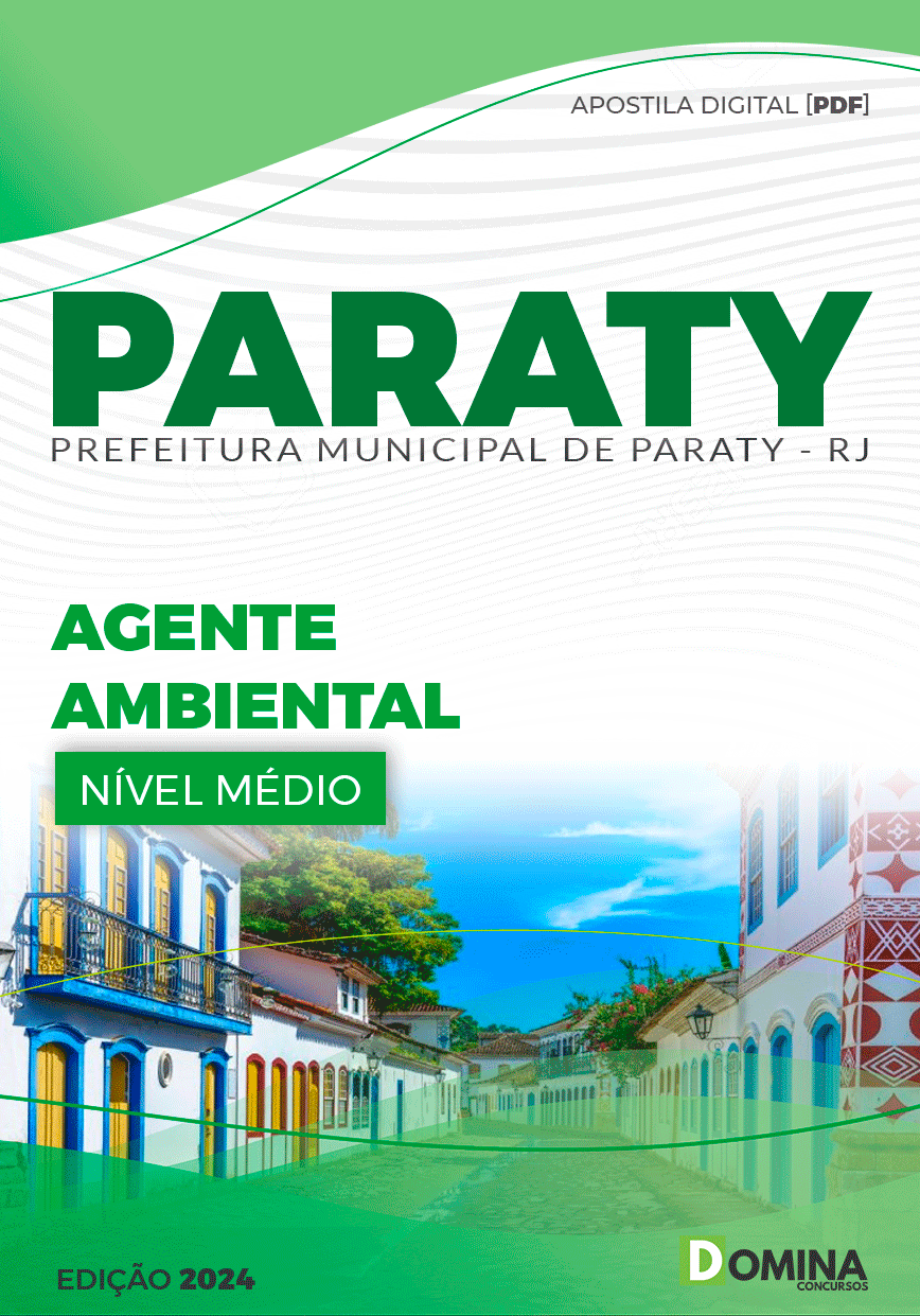 Apostila Agente Ambiental Paraty RJ 2024