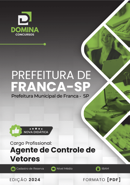 Apostila Agente de Controle de Vetores Franca SP 2024