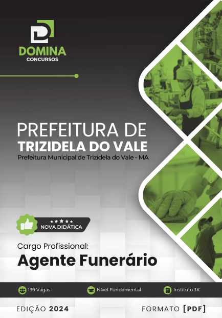 Apostila Agente Funerário Trizidela do Vale MA 2024