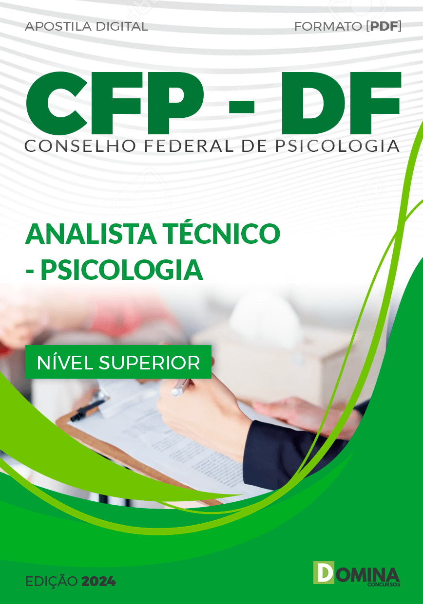 Apostila Analista Técnico Psicologia CFP 2024