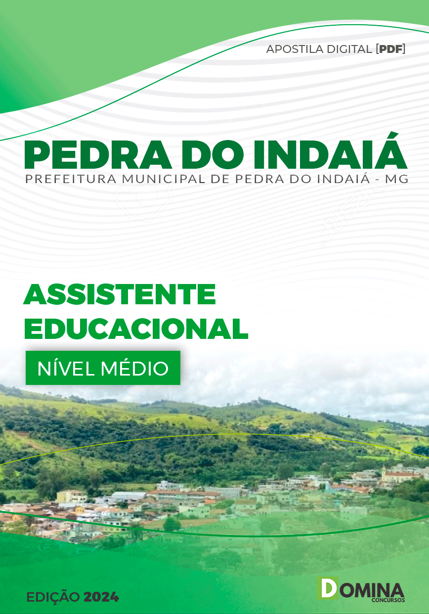 Apostila Assistente Educacional Pedra do Indaiá MG 2024