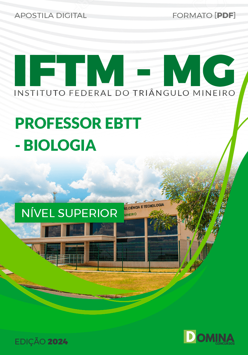 Apostila Professor de Biologia IFTM MG 2024