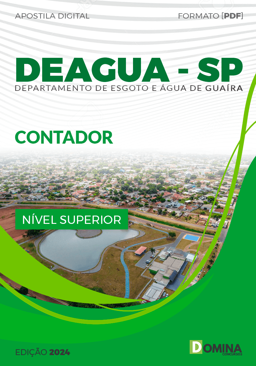 Apostila Contador DEAGUA SP 2024