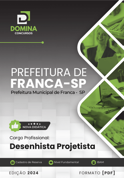 Apostila Desenhista Projetista Franca SP 2024