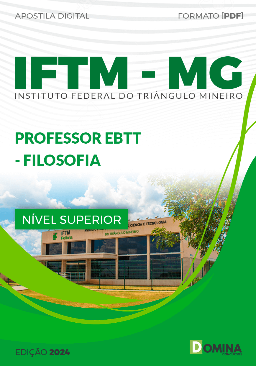 Apostila Professor de Filosofia IFTM MG 2024