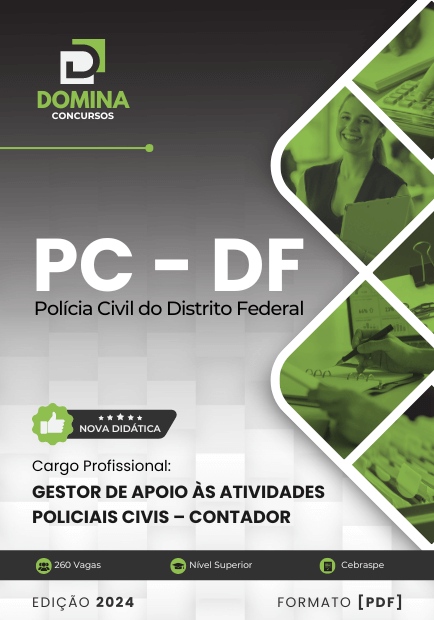 Apostila Contador PC DF 2024