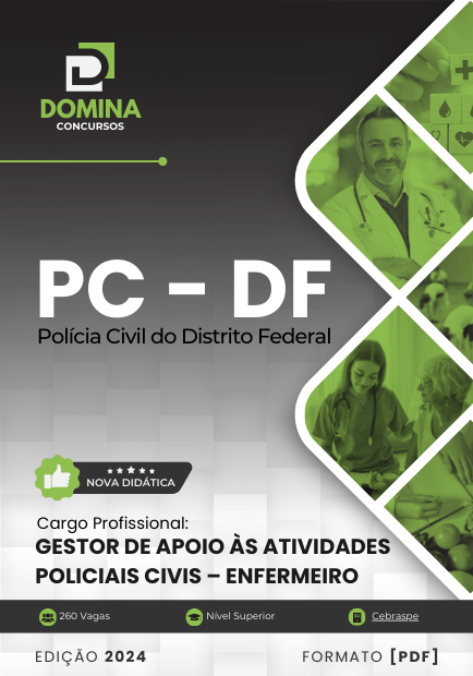 Apostila Enfermeiro PC DF 2024