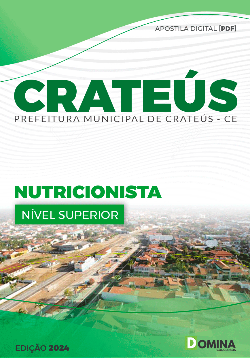 Apostila Nutricionista Crateús CE 2024