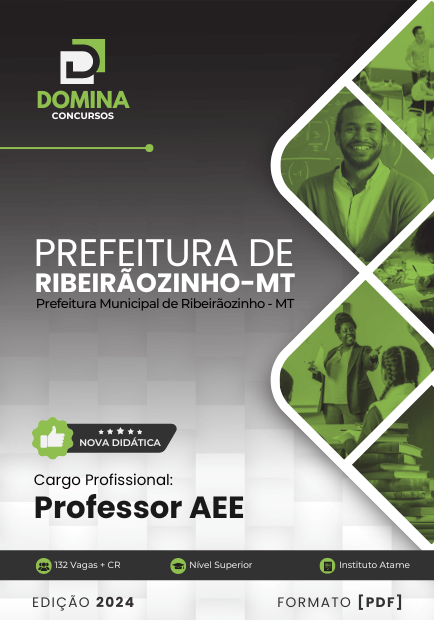 Apostila Professor de AEE Ribeirãozinho MT 2024