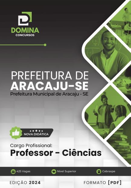 Apostila Professor de Ciências Aracaju SE 2024