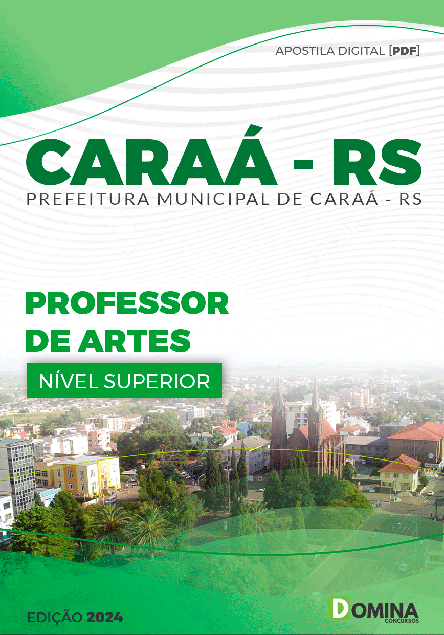 Apostila Professor de Arte Caraá RS 2024