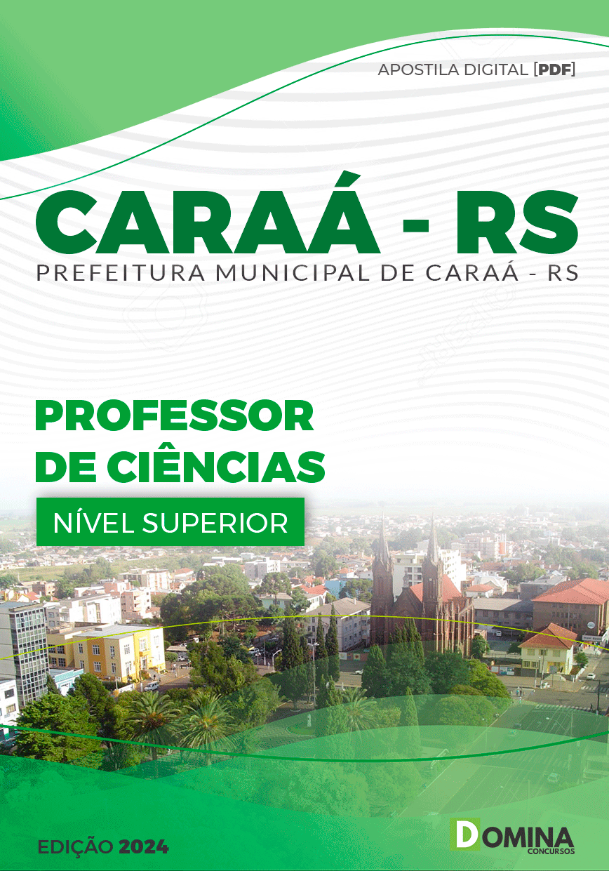 Apostila Professor de Ciências Caraá RS 2024