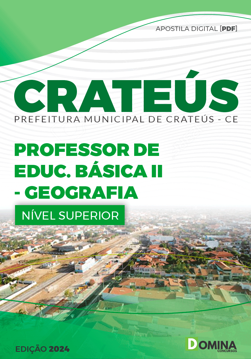 Apostila Professor de Geografia Crateús CE 2024