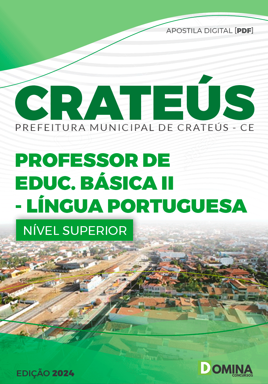 Apostila Professor de Português Crateús CE 2024