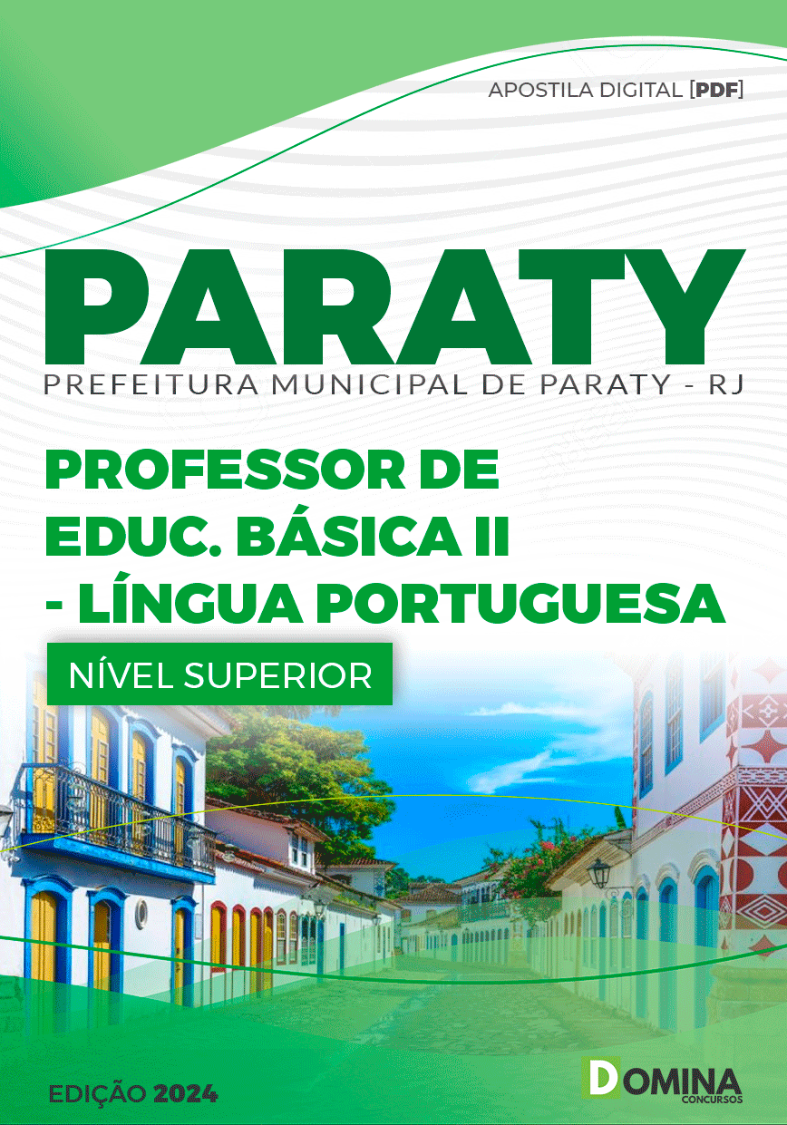 Apostila Professor de Português Paraty RJ 2024