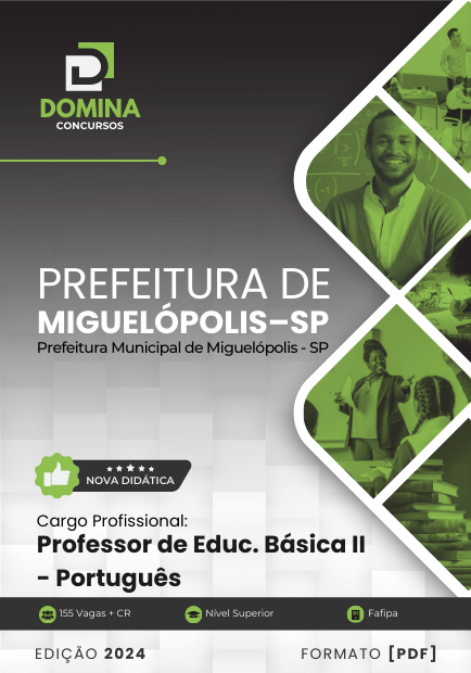 Apostila Professor de Português Miguelópolis SP 2024