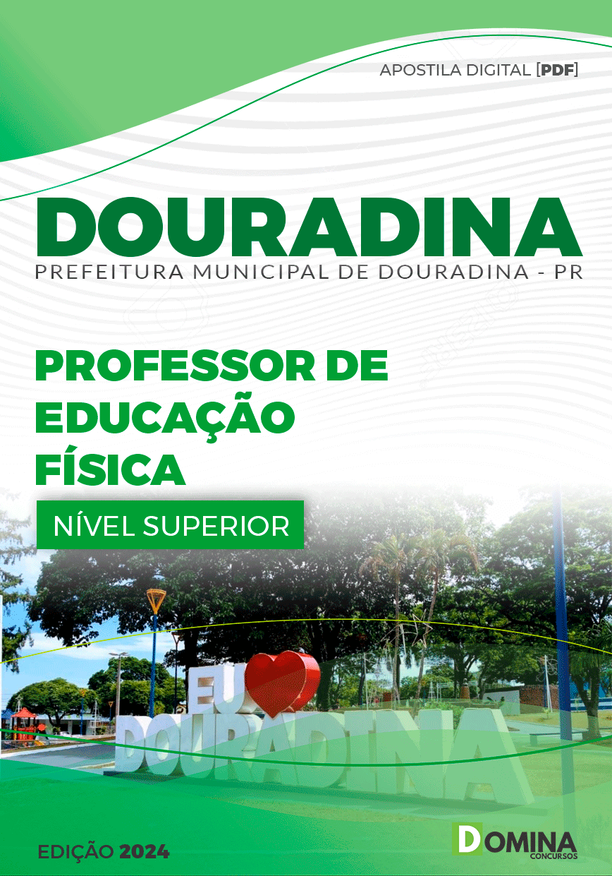 Apostila Professor de Educação Física Douradina PR 2024