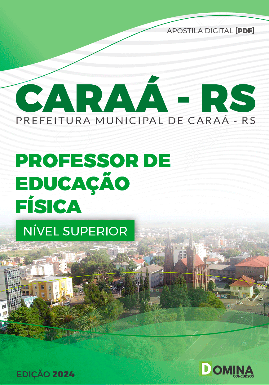 Apostila Professor de Educação Física Caraá RS 2024