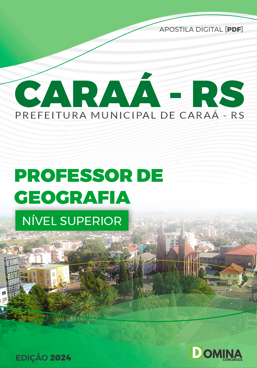 Apostila Professor de Geografia Caraá RS 2024