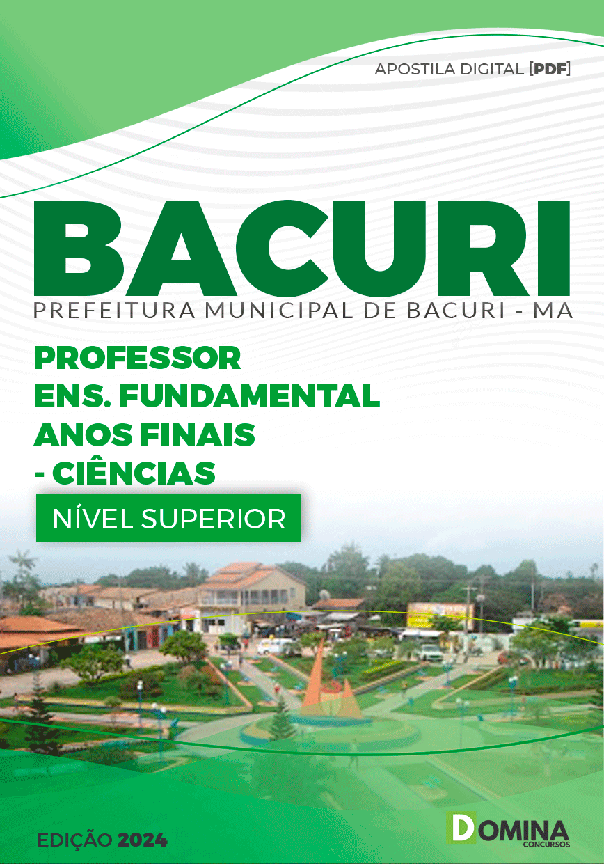 Apostila Professor de Ciências Bacuri MA 2024