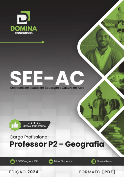 Apostila Professor de Geografia SEE AC 2024