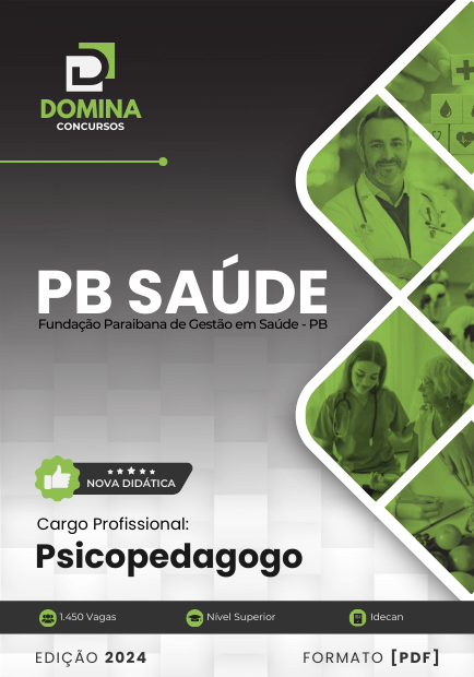 Apostila Psicopedagogo PB Saúde 2024