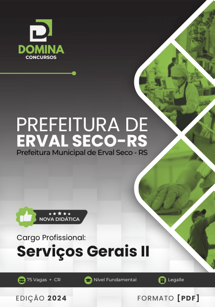 Apostila Serviços Gerais Erval Seco RS 2024