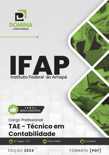 Apostila Concurso IFAP 2024 Técnico em Contabilidade