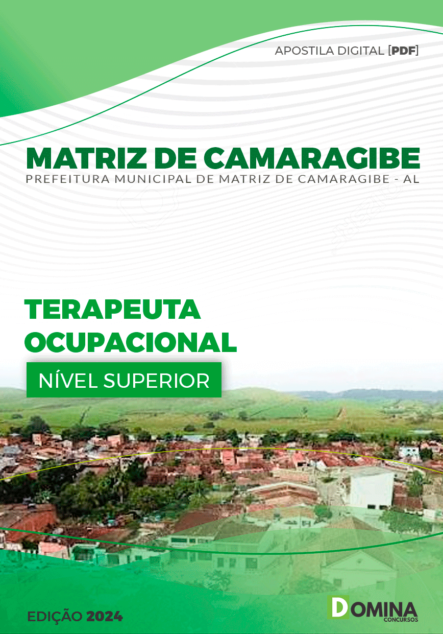 Apostila Terapeuta Ocupacional Matriz de Camaragibe AL 2024