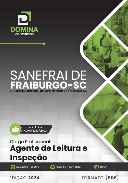 Apostila Agente de Leitura SANEFRAI Fraiburgo SC 2024