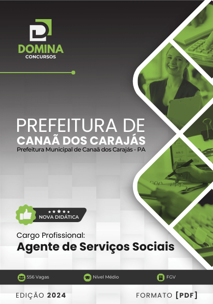 Apostila Agente Serviços Sociais Canaã dos Carajás PA 2024