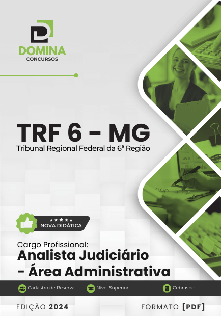 Apostila Analista Judiciário Administrativa TRF 6 2024