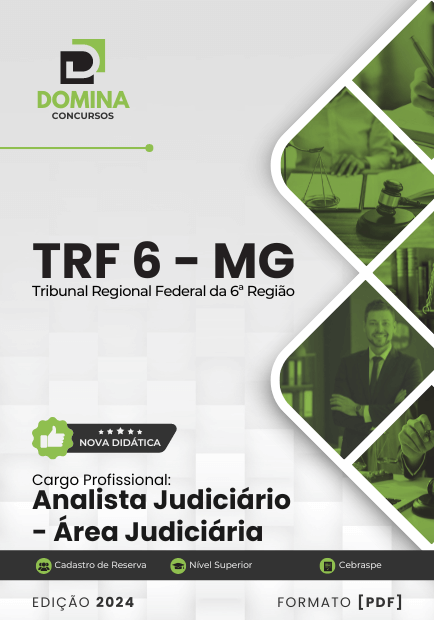 Apostila Analista Judiciário TRF 6 2024