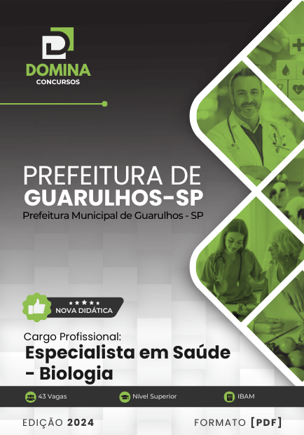 Apostila Biólogo Guarulhos SP 2024