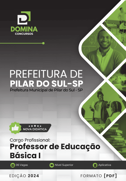 Apostila Professor de Educação Básica Pilar do Sul SP 2024