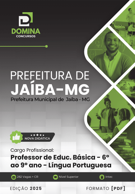 Apostila Professor de Português Jaíba MG 2025