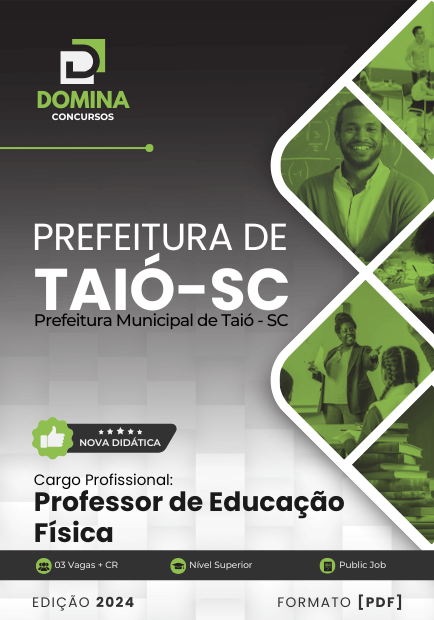 Apostila Professor de Educação Física Taió SC 2024