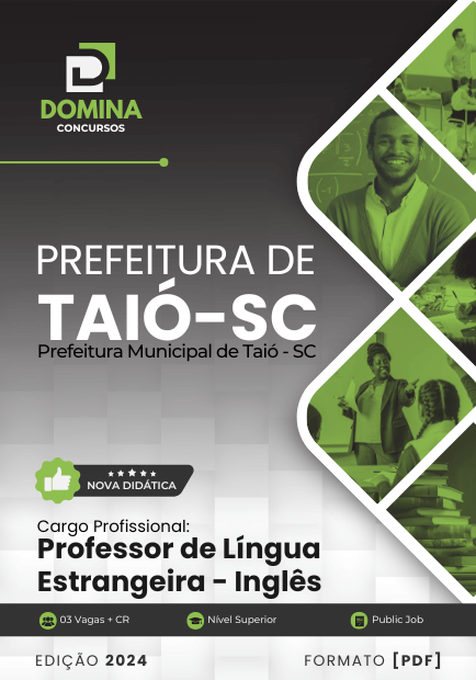 Apostila Professor de Inglês Taió SC 2024