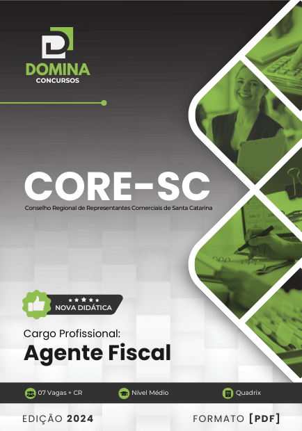 Apostila Agente Fiscal CORE SC 2024